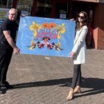 The Follies Reunion takes place at The Vincent Hotel on Lord Street in Southport town centre on Saturday 16th November 2024. Colin Parry (left) with Serena Silcock-Prince (right)