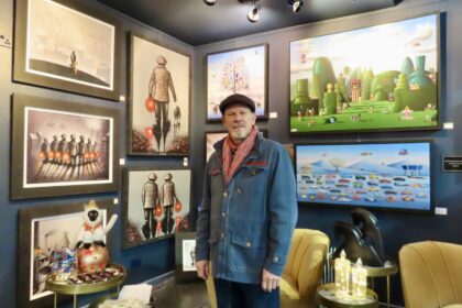 The new Grant Searl Art and The Northerner Art Gallery in Southport has opened at Wayfarers Shopping Arcade on Lord Street in Southport. Photo by Andrew Brown Stand Up For Southport