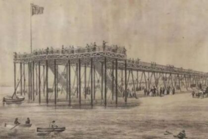 Southport Pier opened in 1860