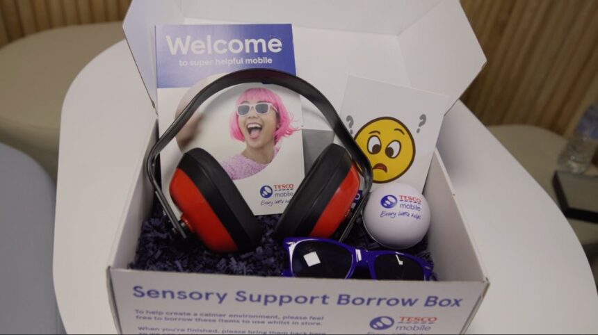 Tesco Mobile has announced the nationwide roll-out of its industry-leading Sensory Support Box initiative to all of its 509 Phone Shops across the UK including Tesco in Southport