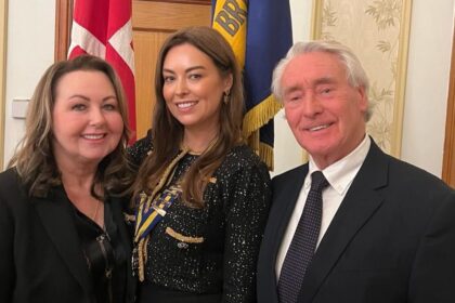 Serena Silcock-Prince says she is honoured to have been appointed as the new President of Southport Royal British Legion. She is pictured with parents Herbert and Liz