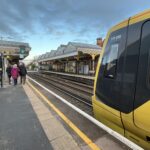 A Merseyrail train at Birkdale train station in Siouthport. Photo by Andrew Brown Stand Up For Southport