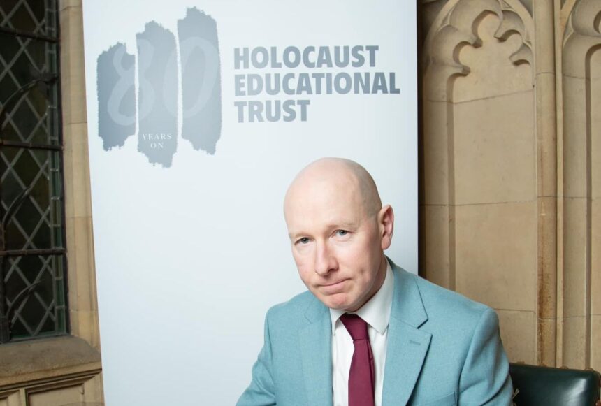 Southport MP Patrick Hurley signed the Holocaust Educational Trust's Book of Commitment ahead of Holocaust Memorial Day, which marks the 80th anniversary of the liberation of Auschwitz-Birkenau