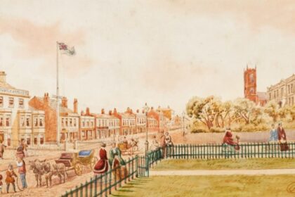 Lord Street by Robert Beattie is on display at The Atkinson in Southport