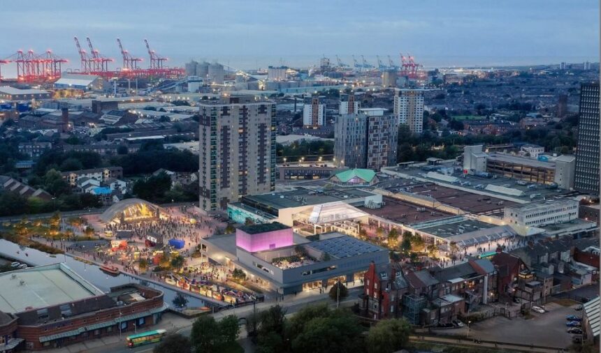 Proposals for the redevelopment of The Strand shopping centre in Bootle