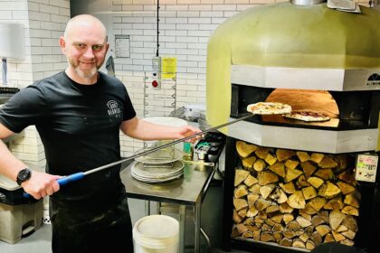 Dan Johnstone owner of 600 Degrees pizza at Southport Market aand 600 Degrees at Sandon Road in Hillside. Photo by Andrew Brown Stand Up For Southport