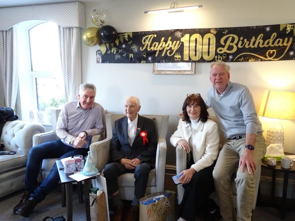 World War Two veteran and lifelong Liverpool FC fan Bob Laverty enjoyed a 100th birthday celebration with a lovely surprise when Liverpools greatest ever player, Sir Kenny Dalglish, and wife Marina Dalglish, called in to congratulate him