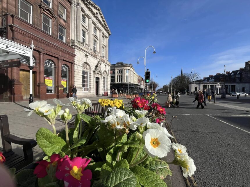 A scenic photo of Lord Street in Southport. Photo by Andrew Borwn Stand Up For Southport