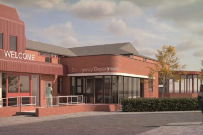 The proposed new look for the entrance to the Accident and Emergency department at Southport Hospital