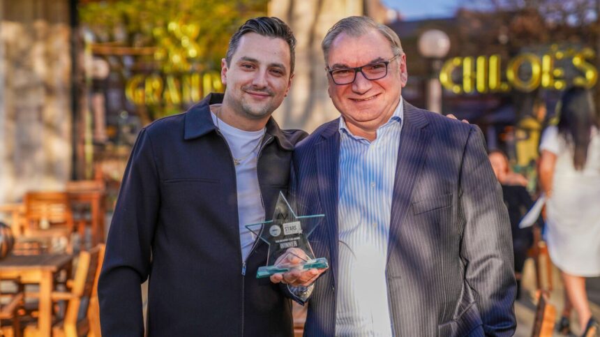 The Your Southport Stars Awards 2024. Restaurant Of The Year winner Volare. Photo by Bertie Cuinningham Southport BID