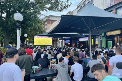 The big screen is BACK outside Lord Street Hotel in Southport for a packed weekend of sporting action