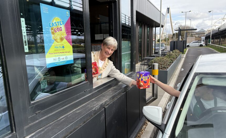 The Dune Radio Easter Egg Appeal with Ocean Plaza Leisure Southport is back for 2025. The appeal was launched by Mayor of Sefton Cllr June Burns