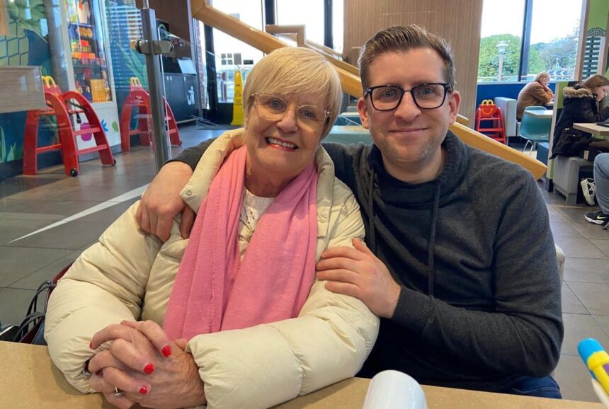 Southport entrepreneur Matt Byrom is running his first London Marathon for Alzheimers Society in honour of his Mother in Law Rose Tapper