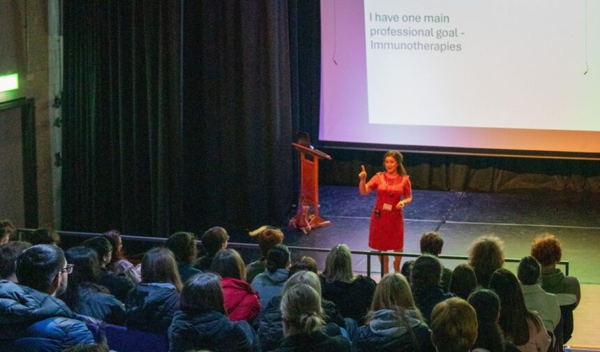 KGV Sixth Form College in Southport has launched its first-ever 'Dr. Natalie Kenny Lecture Series' in celebration of International Womens Day