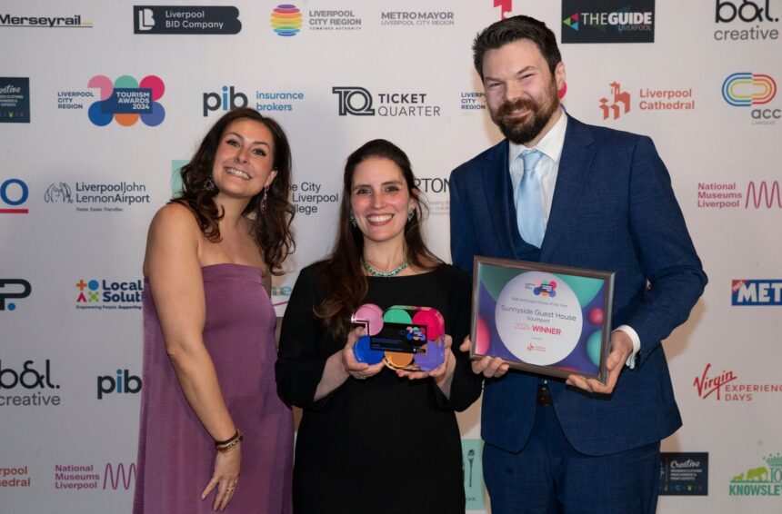 Sunnyside Bed and Breakfast in Southport was among just three double winners at the Liverpool City Region Tourism Awards