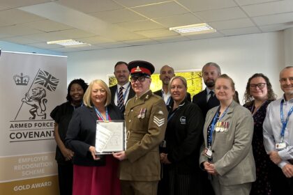 Mersey and West Lancashire Teaching Hospitals NHS Trust (MWL) has been awarded the prestigious Ministry of Defence Employer Recognition Scheme (ERS) Gold Award
