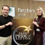 Fletchers Solicitors Chief Executive Officer Peter Haden and Chief Financial Officer Alex Lynch. Fletchers Solicitors is sponsoring the Sefton Unsung Hero Award at the Grand Pride Of Sefton Awards Photo by Andrew Brown Stand Up For Southport