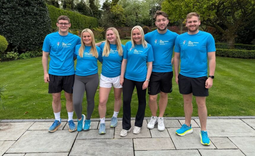 The O'Malley family in Southport is running the Manchester Half Marathon this May to raise money for the Walton Centre in memory of Bernard and Joan OMalley. Running are: Meg, Cam, Hannah, Grace, Maeve, Max, Rob and Jack