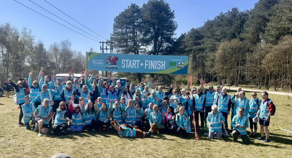 Southport Strollers worked together with Natural England to organise the first ever Red Squirrel 10k race