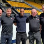 The Birkdale Insurance Group the team meets new Southport FC Manager Neil Danns