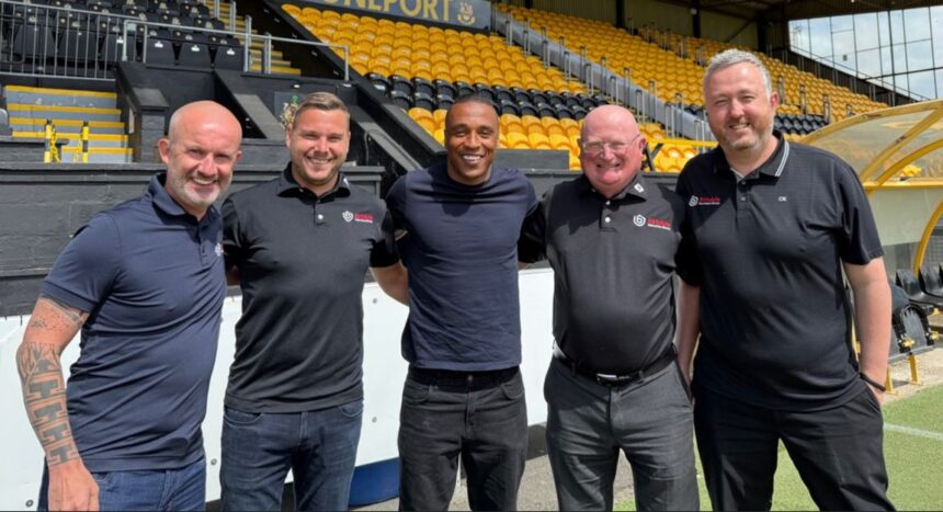 The Birkdale Insurance Group the team meets new Southport FC Manager Neil Danns