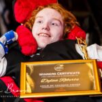 Dylan Roberts won a Sefton Child of Courage Award at the 2024 Grand Pride Of Sefron Awards at The Grand in Southport. Photo by Kevin Brown Photography