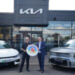 Halliwell Jones Kia Southport is proud to be the brand-new headline sponsor of the Southport Comedy Festival 2025. Halliwell Jones Marketing Manager Aidan Williams with Southport Comedy Festival Director Brendan Riley