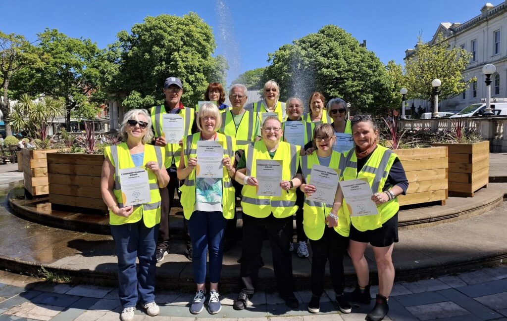 The Lord Street In Bloom volunteers have been awarded an ASDA Southport Community Diamond Award