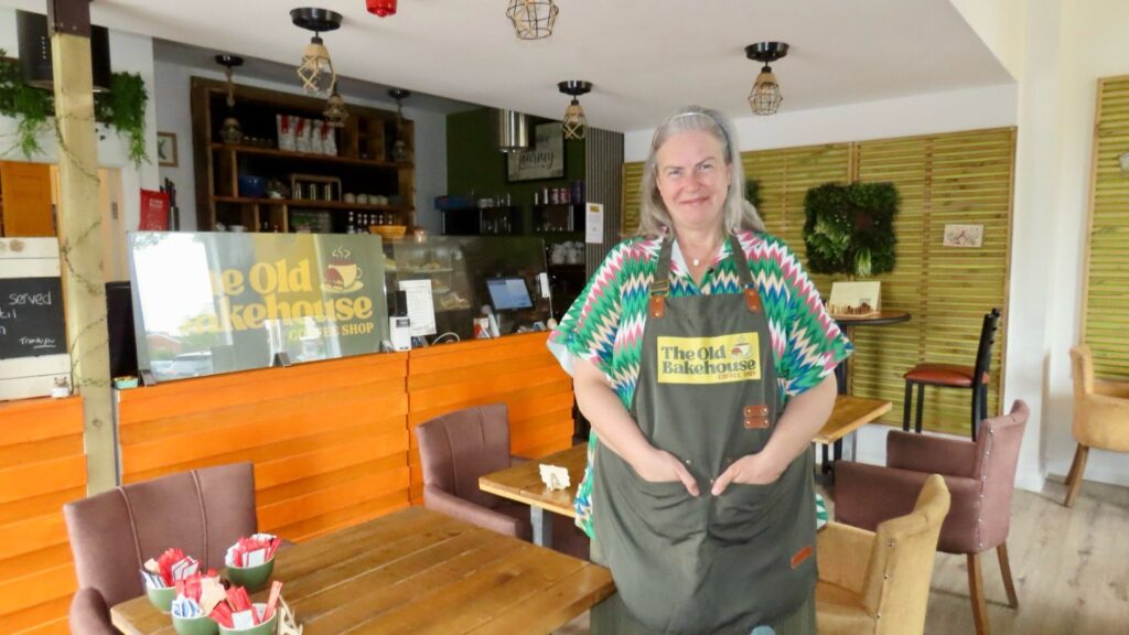 The Old Bakehouse Coffee Shop in Southport, run by Maz Langshaw. Photo by Andrew Brown Stand Up For Southport