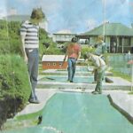 A guide to holidays in Southport in 1978. Families try their hand at The Masters Course at Kings Gardens in Southport