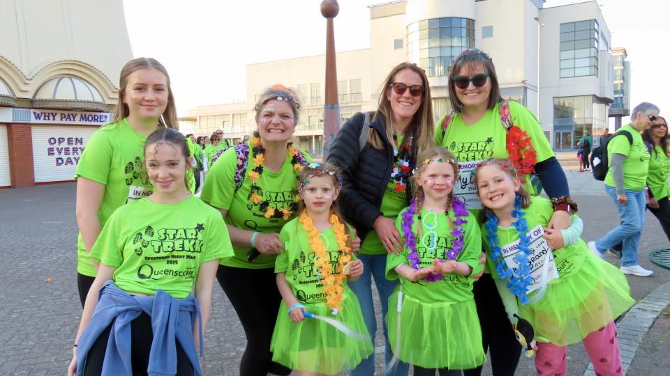 People take part in the Star Trekk walk in Southport for Queenscourt Hospice. Photo by Andrew Brown Stand Up For Southport