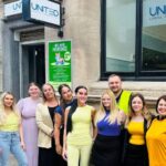 The team at United Legal Assistance in Southport have worn yellow to work today to show their support for Bebes Hive