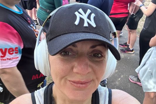 Victoria Jones, an employee health and wellbeing specialist from Southport, is getting ready to run the Southport 10k to raise money for Queenscourt Hospice