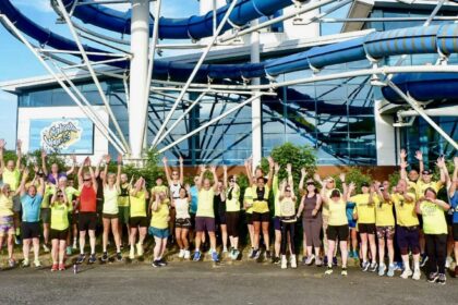 Southport turned yellow for World Bee Day and Bebe's Hive.