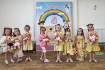 Babyballet Southport, Formby & Crosby held a Dancing in Yellow week to support the Cystic Fibrosis Trust