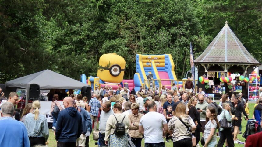 Crowds enjoyed the 150th Birthday Fun Day at the Botanic Gardens in Churchtown in Southport.
