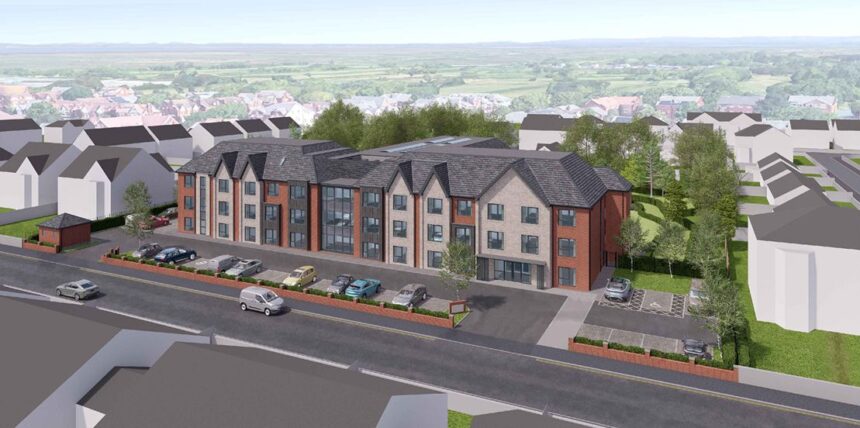 Plans have been submitted by Angela Swift Developments (Southport) Limited with design work by TDC Architects to build a brand new specialist 86 bed care home for the elderly on Alexandra Road in Southport. Artists impression by TDC Architects