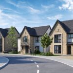 An artist's impression of how the new homes to the rear of 34 Lynton Road in Birkdale in Southport would look. Image by Unit3 Architecture in Liverpool for Oakwood Homes