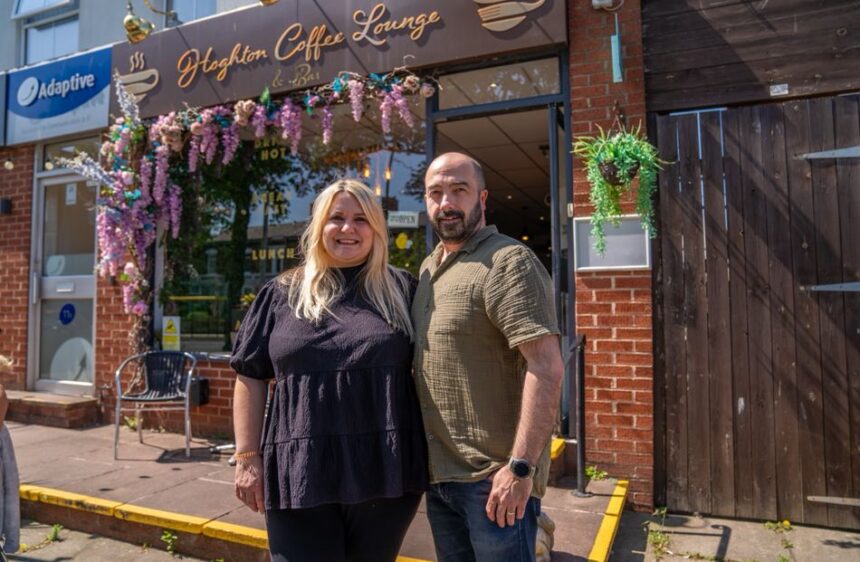 Louise and Paul Heritage run the Hoghton Lounge Bar in Southport town centre. Photo by Bertie Cunningham Southport BID