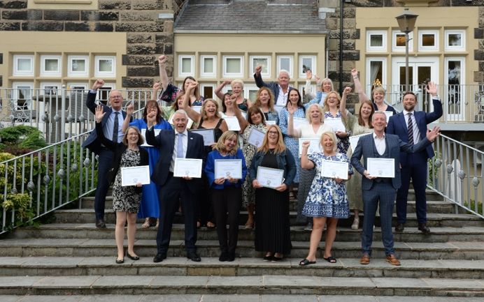 Staff from a wide range of roles who have worked at Southport and Ormskirk hospitals and in the community for 25 and 40 years were recognised at a special ceremony held at West Tower