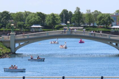 The Venetian Bridge at Kings Gardens in Southport. Photo by Andrew Brown Stand Up For Southport