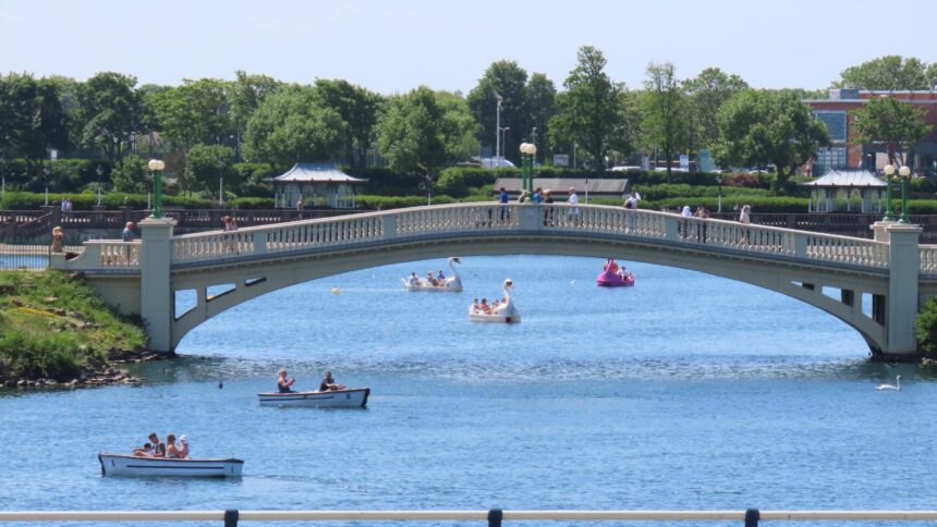 The Venetian Bridge at Kings Gardens in Southport. Photo by Andrew Brown Stand Up For Southport