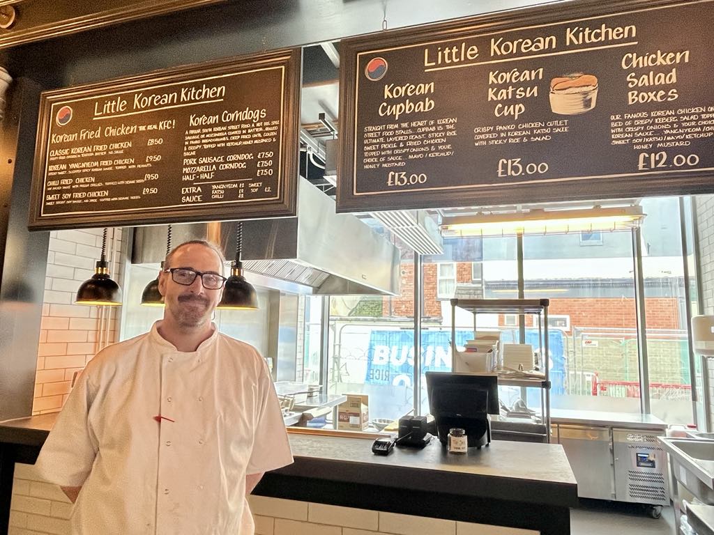 The Little Korean Kitchen is now open at Southport Market. Manager Eddie Weights
