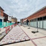 Work is continuing to improve Market Streetl, as part of the regeneration of Southport Market Quarter by Sefton Council. Photo by Andrew Brown Stand Up For Southport
