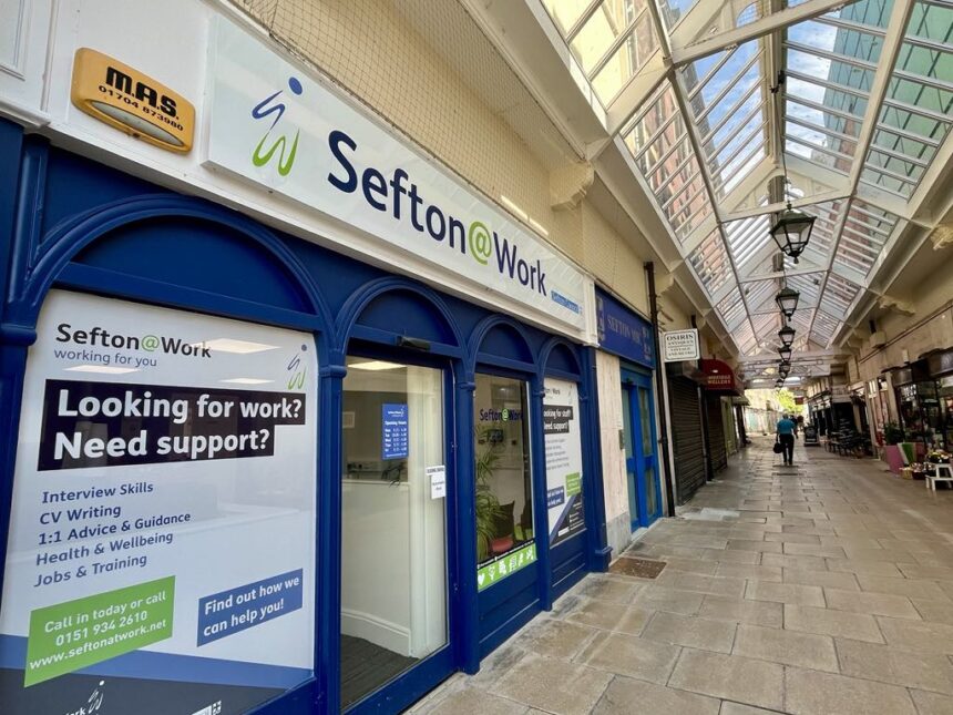 The Sefton@Work office in Southport town centre. Photo by Andrew Brown Stand Up For Southport