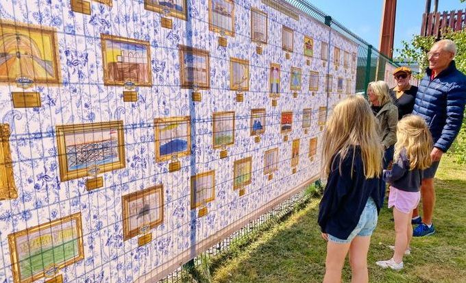 Over 400 young artists are celebrated in a new art installation: There's Something Good About Southport