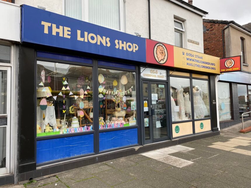 The Lions Shop in Ainsdale Village in Southport. Photo by Stuart Leyland