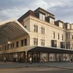 An artist's impression of how the new BHS / Broadbents site at 26-32 Chaple Street in Southport town centre would look on pletion. Image by APG Capital
