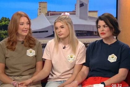 Lauren King, the Mum of Bebe King, appeared on BBC Breakfast today as she officially launched Bebes Hive to a nationwide audience alongside Poppy Kelly and her Mum, Steph (Bebe's Godmother)