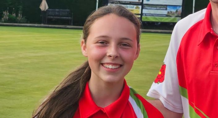 Ellsie, a member of Southport Bowling Club, has received national England recognition